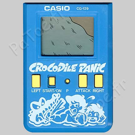 Crocodile Panic CG129 – Casio Série 8