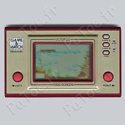 Octopus OC-22 – Game & Watch Grand écran - Wide screen